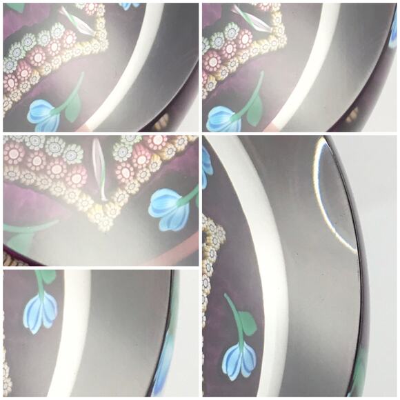 Perthshire PP219 2000 Magnum Flower & Cane Millefiori Lampwork Paperweight Cert - Picture 16 of 16